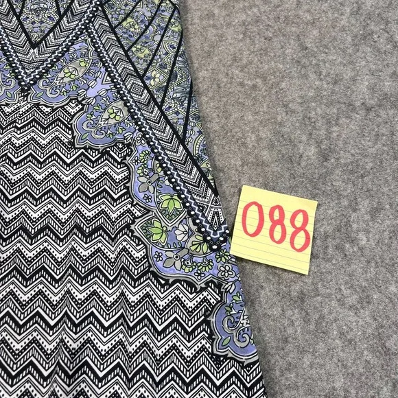 PrAna Multicolor Geometric Amaya Sleeveless Athletic Mini Dress Women's Size XS - Picture 7 of 8